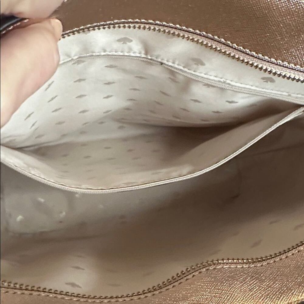 Kate Spade Sparkling pink Metallic Tote Bag excellent condition - Picture 9 of 14